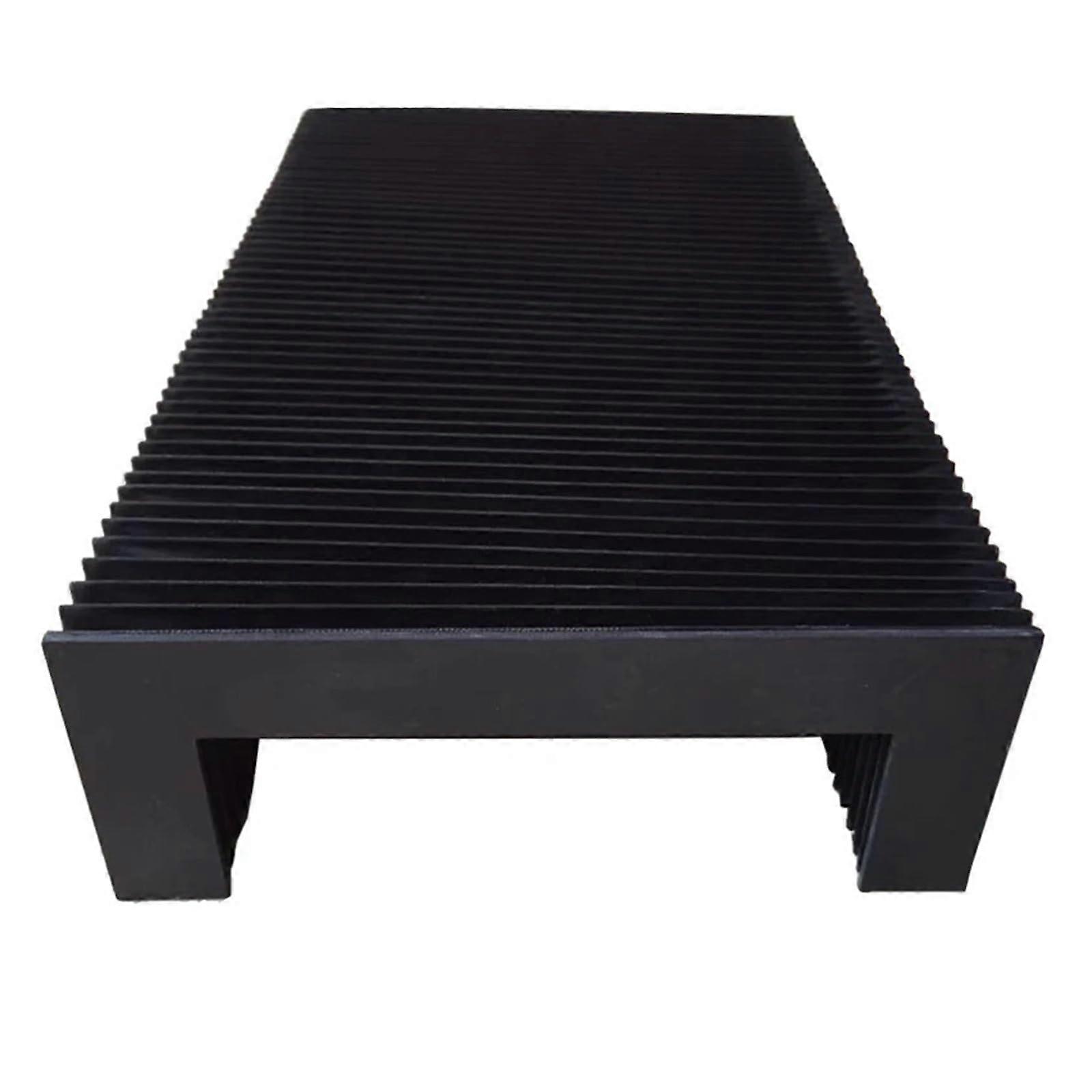 Dust Cloth Cover U Shape 255mm W X 58mm H X 220mm L DustProof Corrugated Protection Bellows