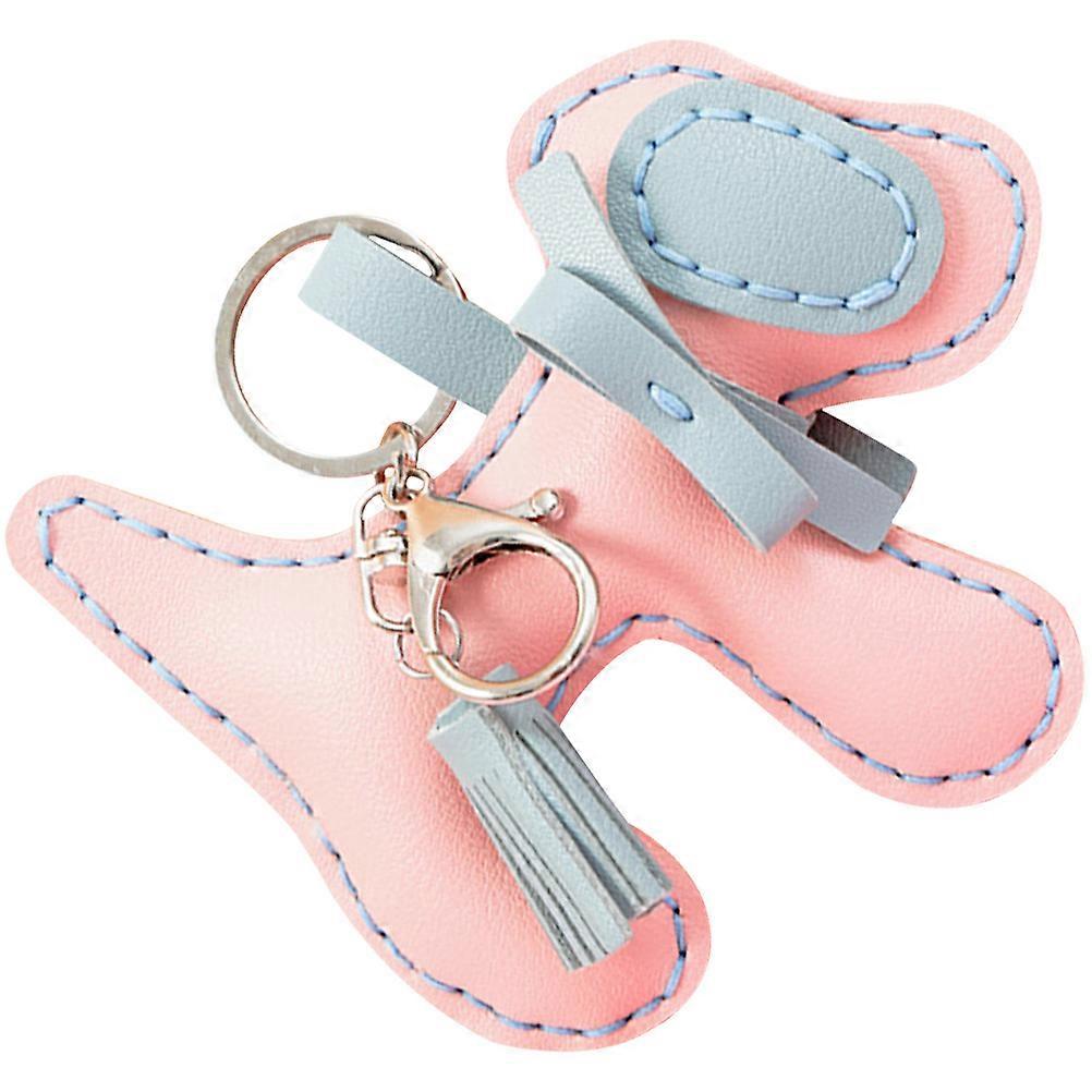 Dog Shaped Keychain Making Supplies DIY Kit for Creative Hobbyists 5Sets