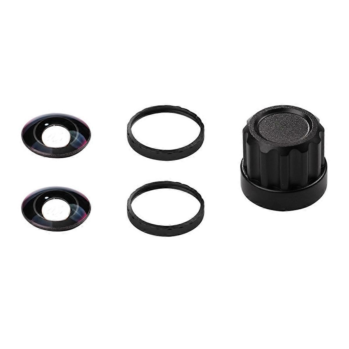 2PCS Removable Lens for X5 Action Camera DIY Repair Lens Kit Camera Accessories for Enhanced Photogr