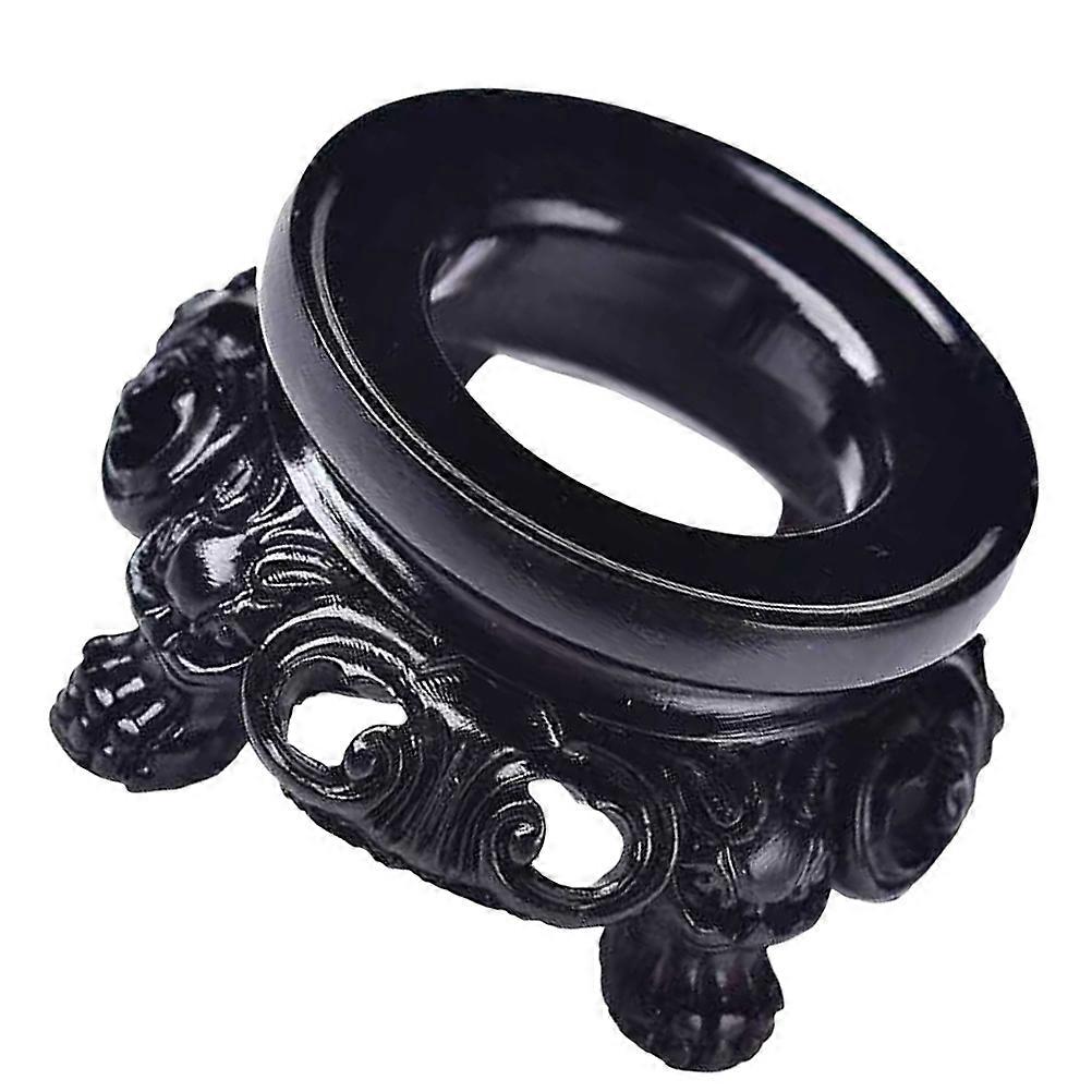 Sphere Holder Display Resin Antique Style for Office Decoration 1Pack