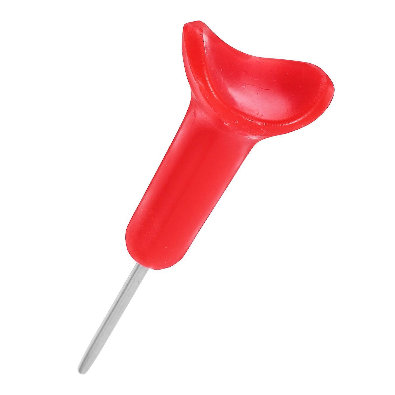 Braille Pen Braille Writing Tool for Learning 3Pcs Red Plastic Durable Stylus