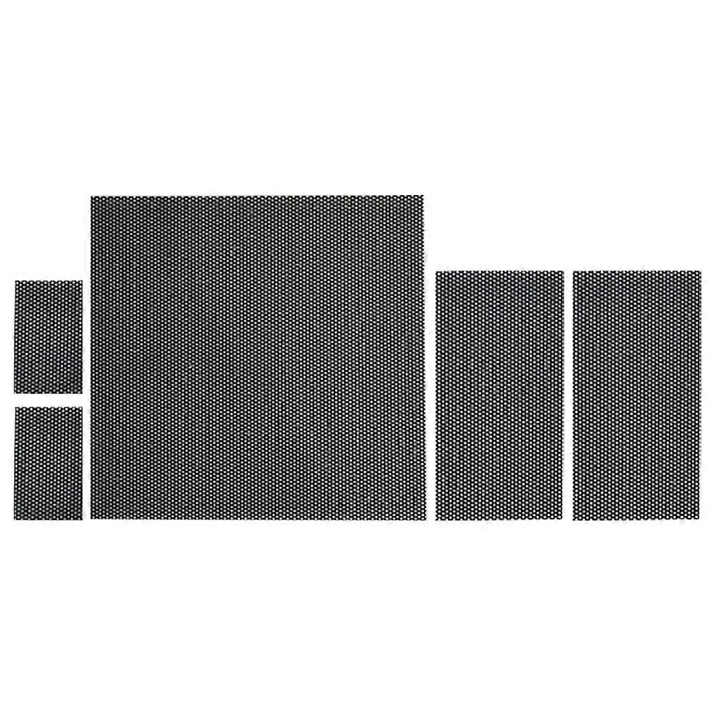 Game Console Dust Filter Fan-Proof Case for 5Sets Black Compatible