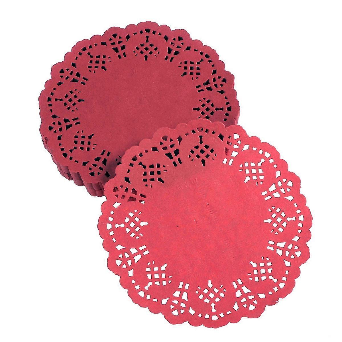 Wedding Tableware Decoration Paper Doilies Set 200Pcs Assorted Color