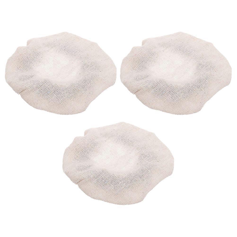 Beige Jar Cloth Lid Protective Cloth Cover for Fermentation 15Pcs