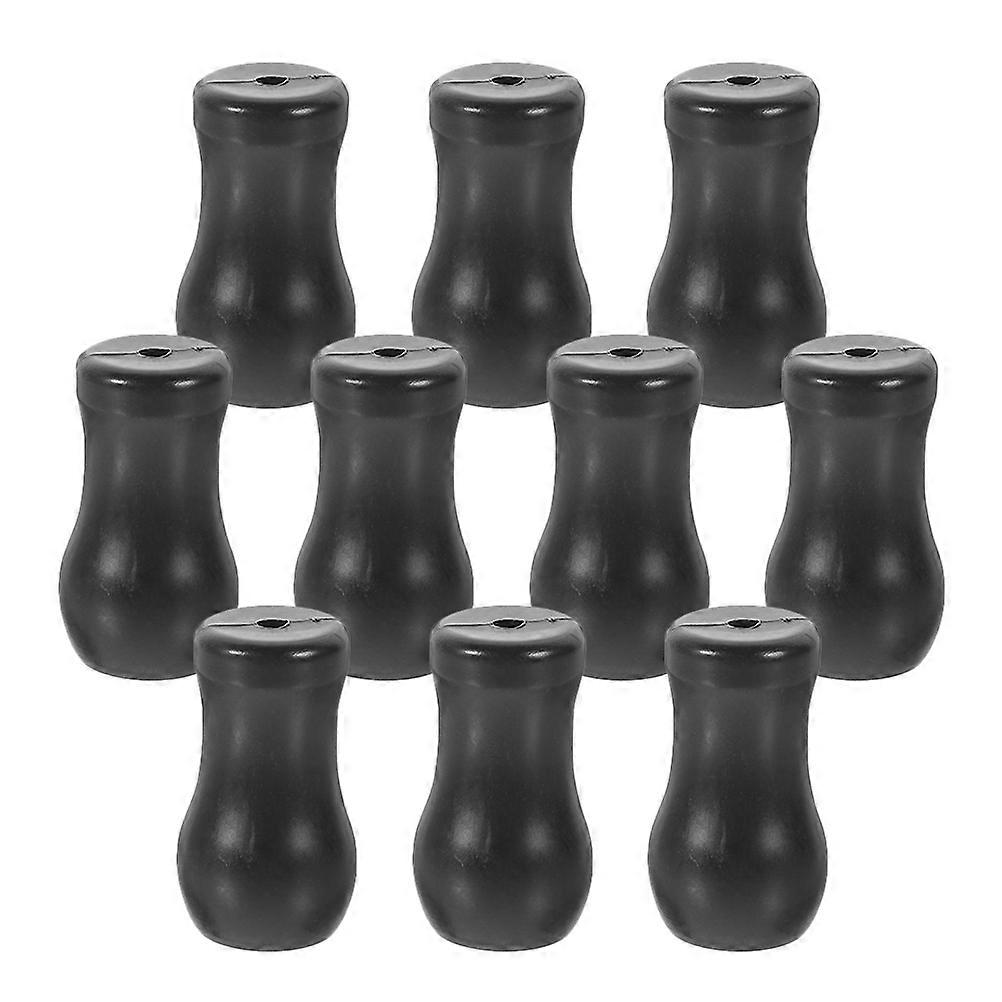 40Pcs Black Window Blind Cord Knobs Curtain Cord Stopper Indoor Outdoor Use Replacement Part