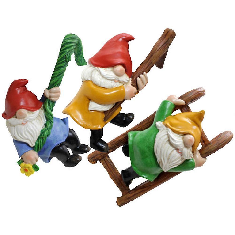Tree Hanging Decorations Garden Gnome Decor for Hanging 12Pcs Statues