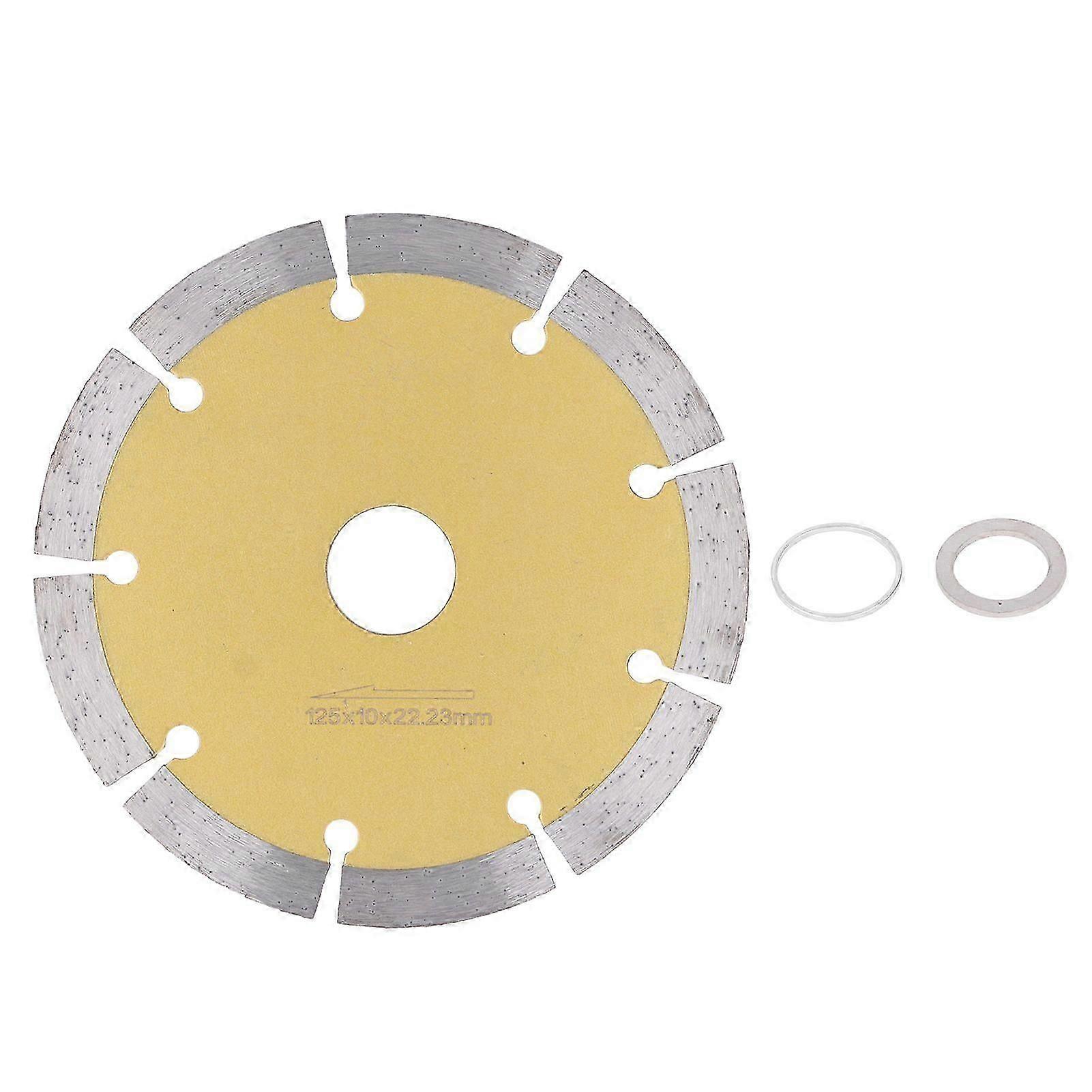 Hochwertiges Diamant-Sägeblatt Segmentiertes Zahnsägeblatt 125mm