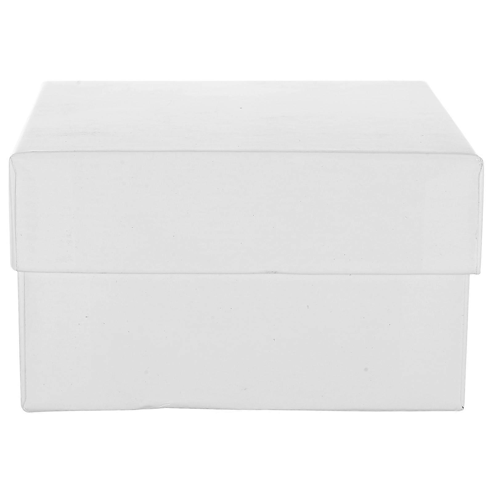 Laboratory Tube Storage Box with Lid Paper Material 49 Slots