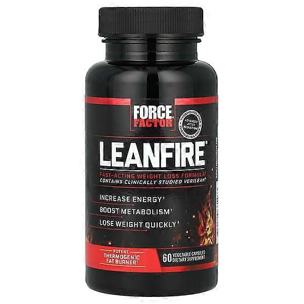 Force Factor, LeanFireÃÂÃÂÃÂÃÂÃÂÃÂÃÂÃÂ®, 60 Vegetable Capsules