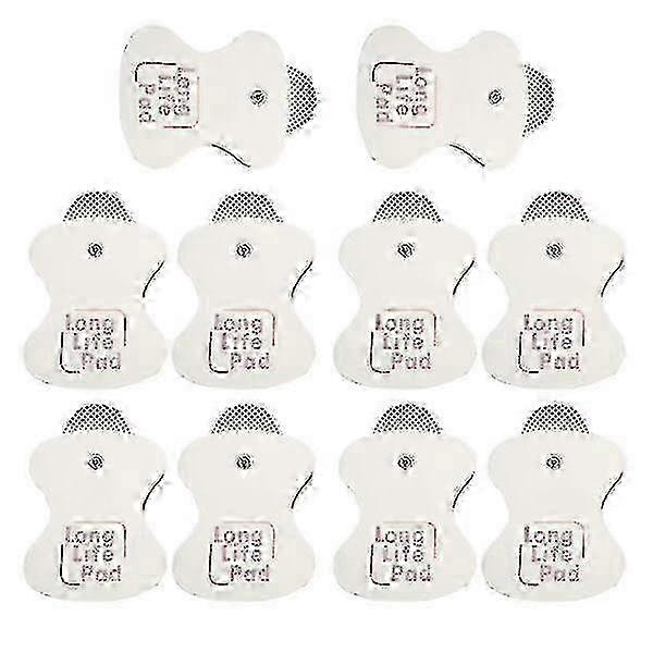 10x Electrode Replacement For Omron Long Life Pad 10 Pcs