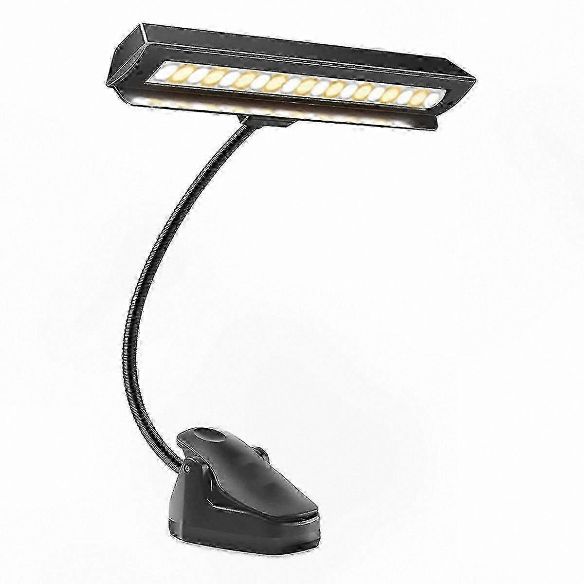 Adjustable Rechargeable Music Stand Light with USB-C Port for Piano and Orchestra Use