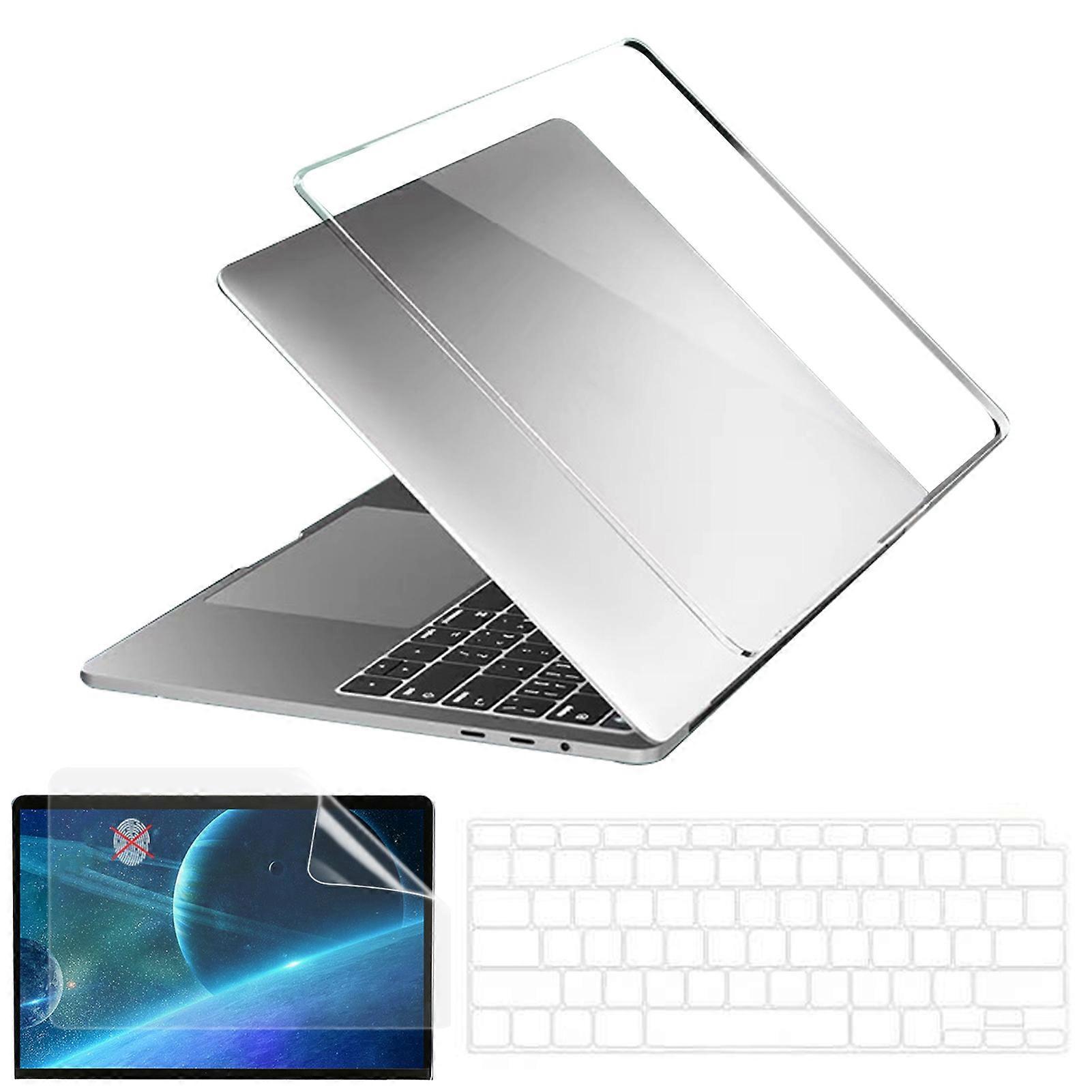 Transparent Color Case Transparent Keyboard Film Screen Protector