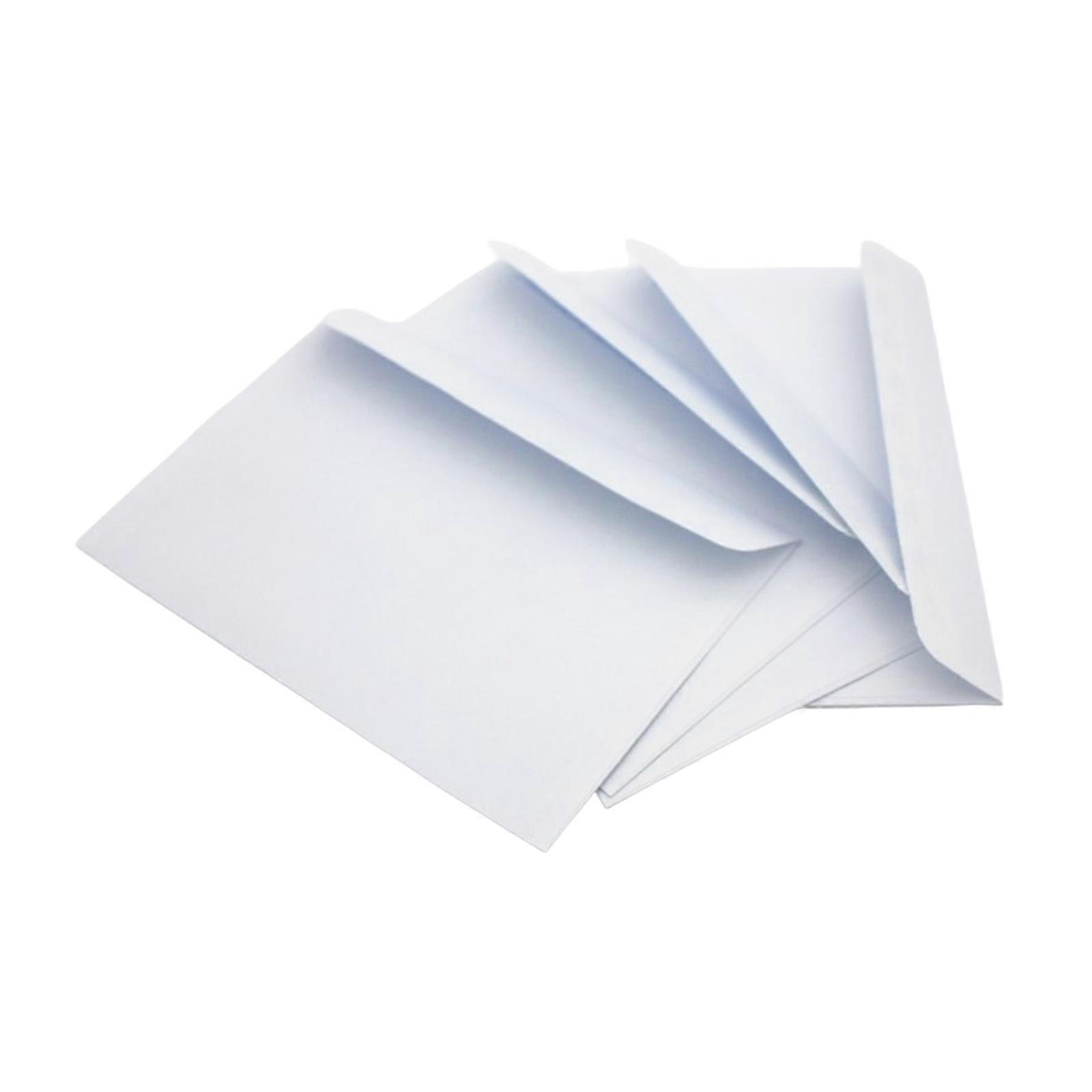 50pcs Security Envelopes Privacy Lined Double Layered Glued Paper For Professional Document Mailing Multicolor