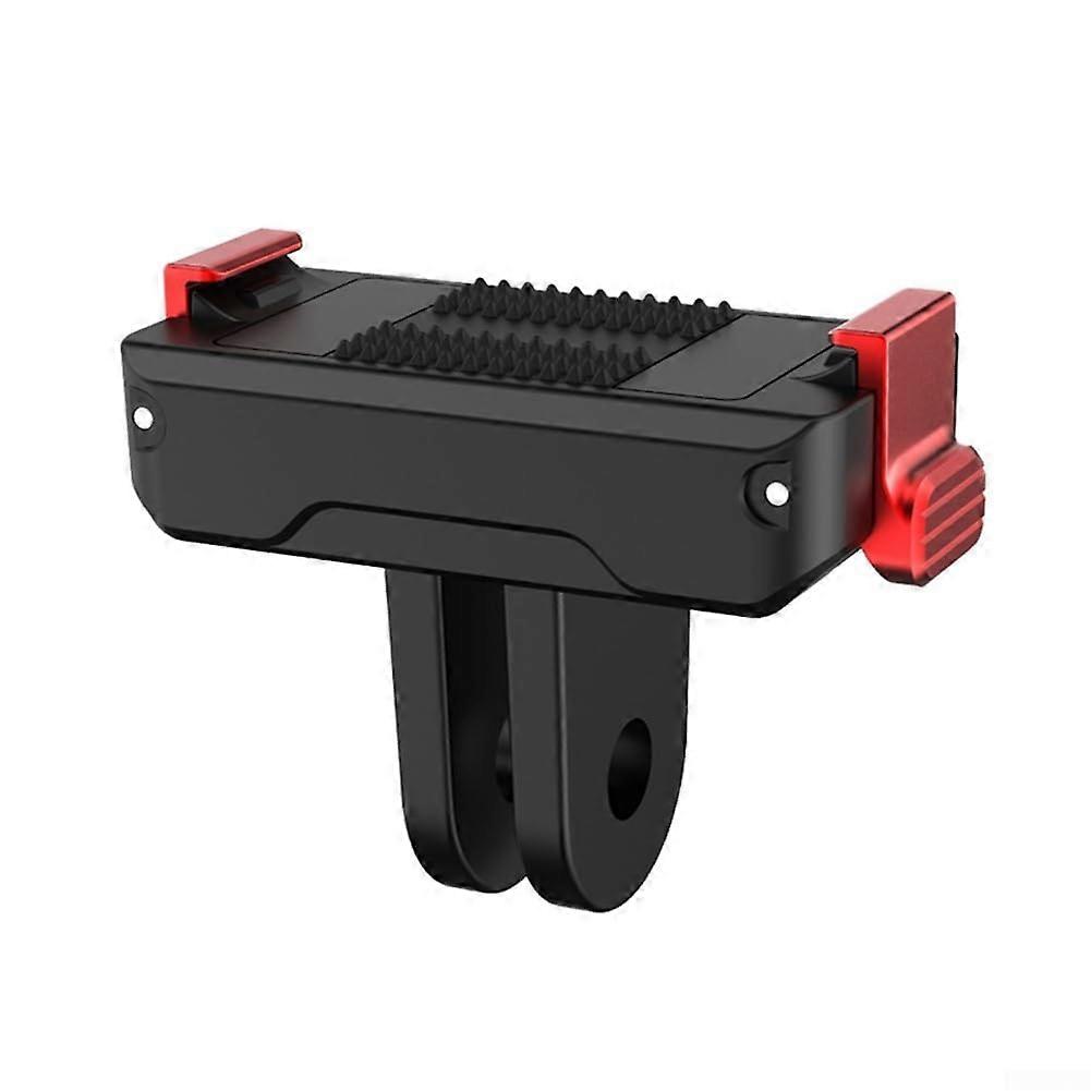 Lightweight Magnetic Quick Release Mount With Two Claw Bracket For Action Cameras, Compatible With Easy Transport