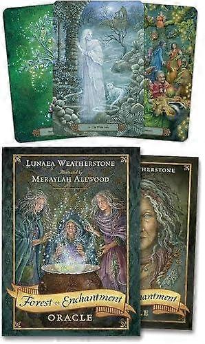 Forest Of Enchantment Oracle by Meraylah Allwood Kit Book