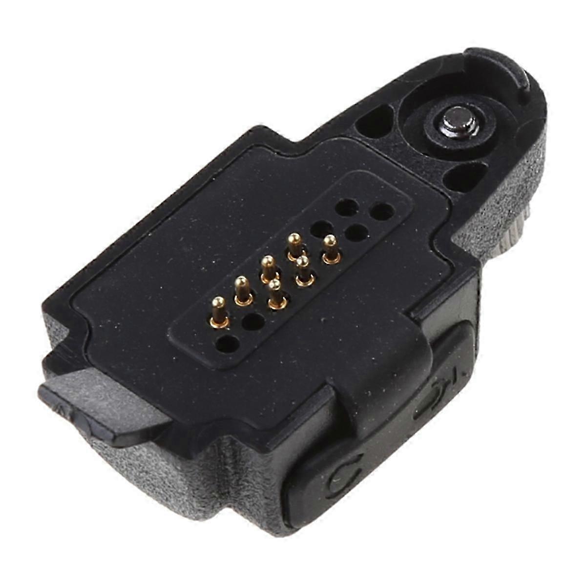 Walkie-Talkie Audios Adapter Replacement for GP328Plus Retevis RT29 RT48 RT82 Ailunce HD1 2 Pin Head