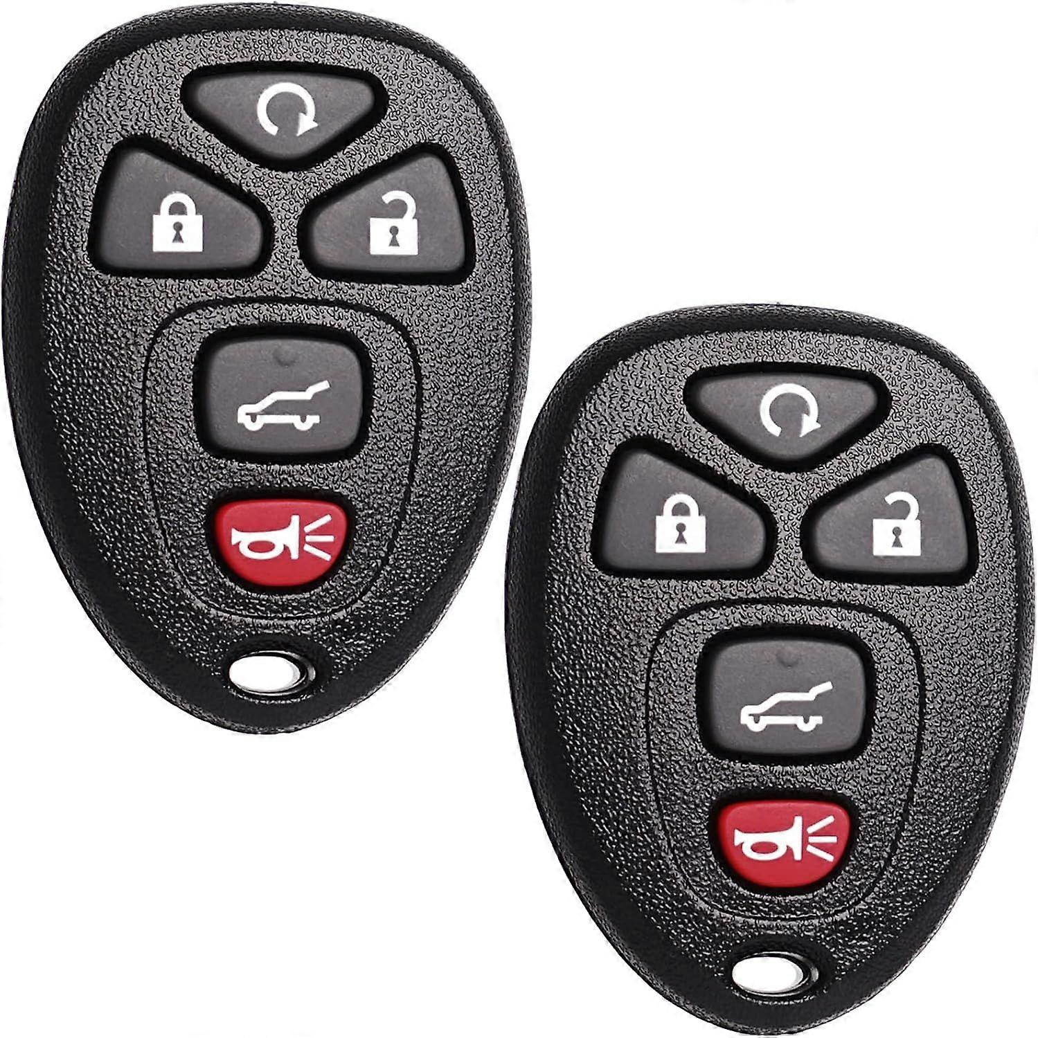 Remote Key Fob Replacement Fits for Chevy Traverse 2007-2016 Tahoe Suburban GMC