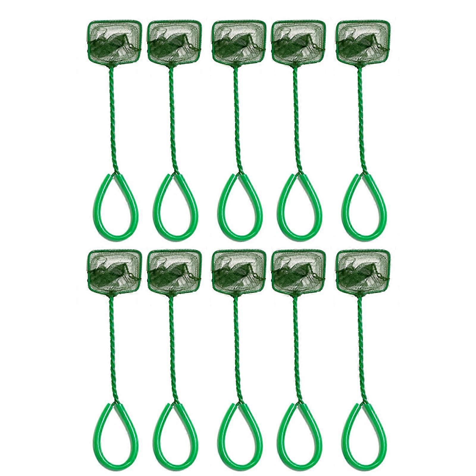 Set Of 10 Fishtanks Net Fine Mesh Aquarium Net For Maintenance And Cleaning Of Freshwater And Saltwater Aquariums
