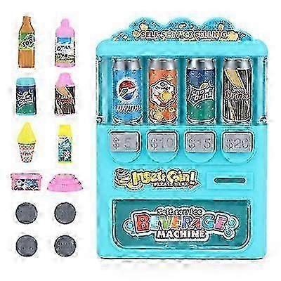 Children's beverage machine toy coin-operated vending machine fun play house
