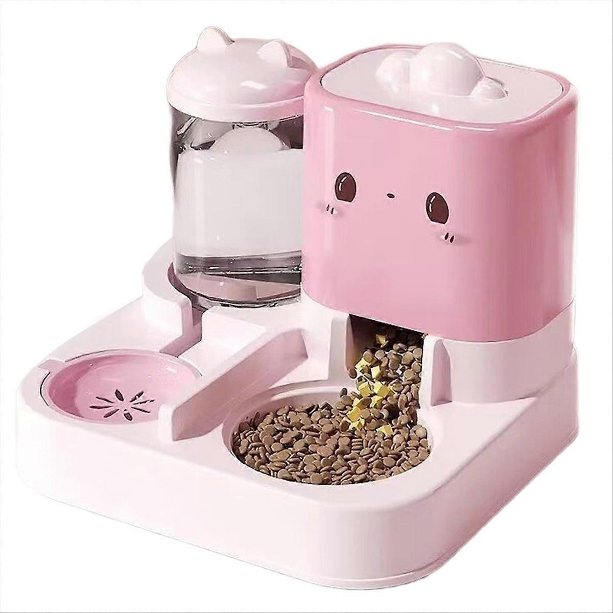 Pet Feeder and Water Dispenser 2-in-1