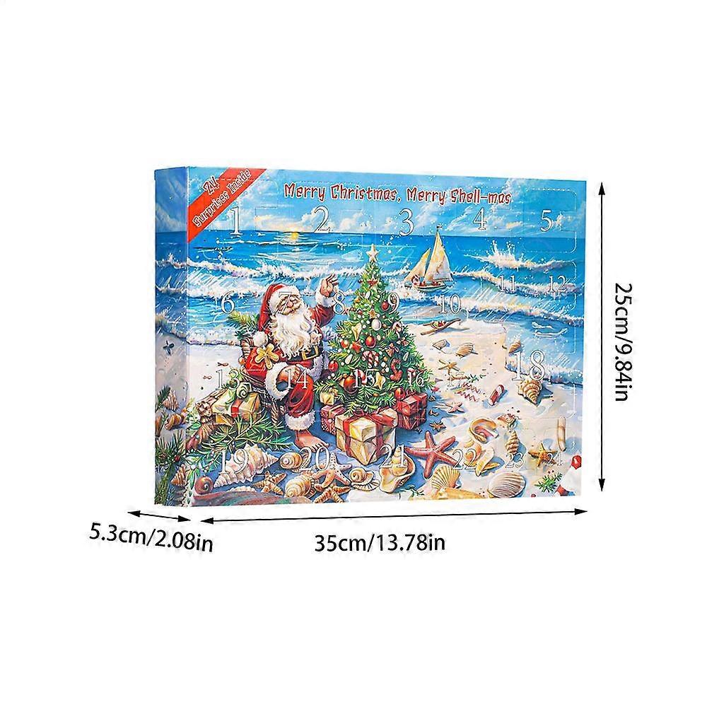 Calendar Advent 24 Days Christmas Countdown Calendar Educational Model Learning Scientific Collection For Holiday Party School