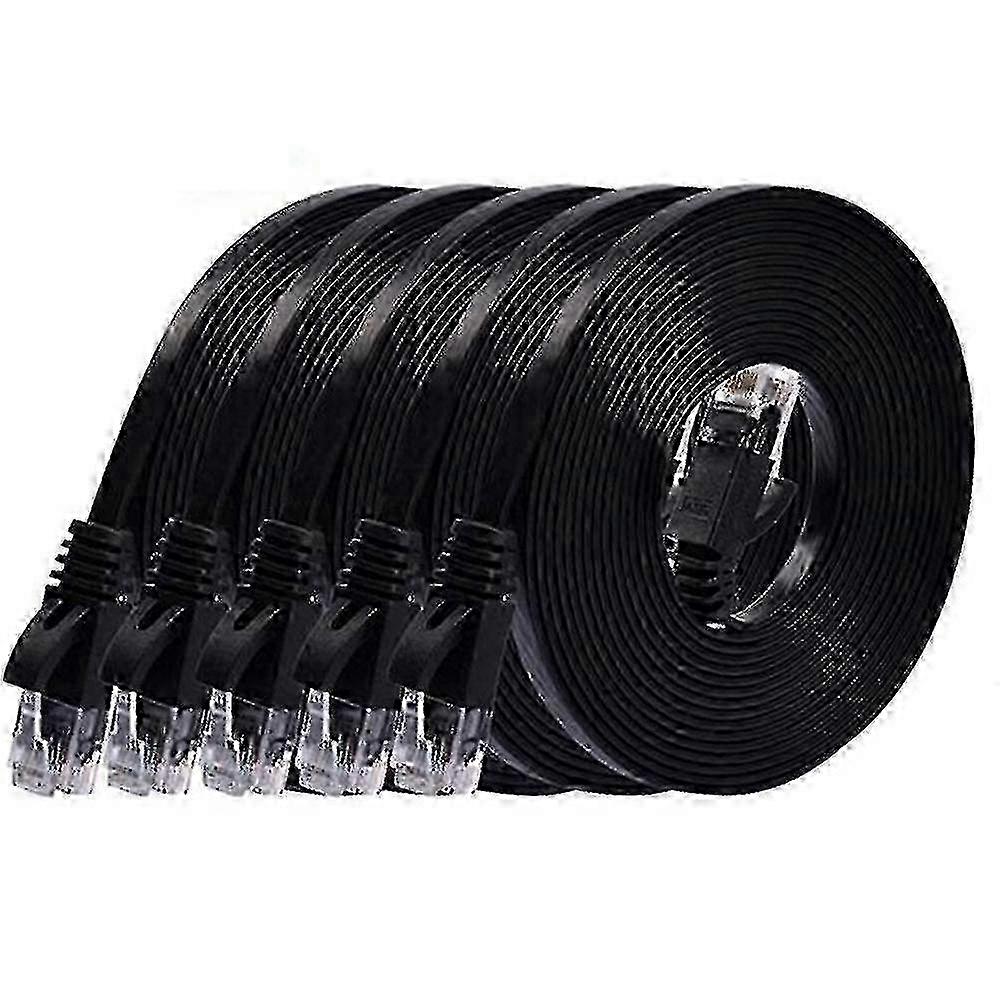 6pack 1.5m Cable Cat6 Flat Utp Ethernet Network Cable, Network Cable