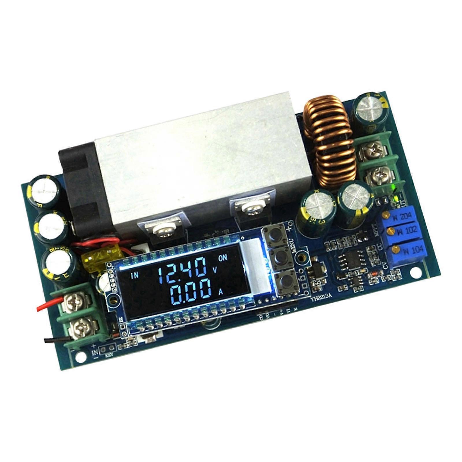 Programmable Voltages Reducer 36V 48V to 12V 24V 20A High Current Module Featuring Overload Protections Multicolor