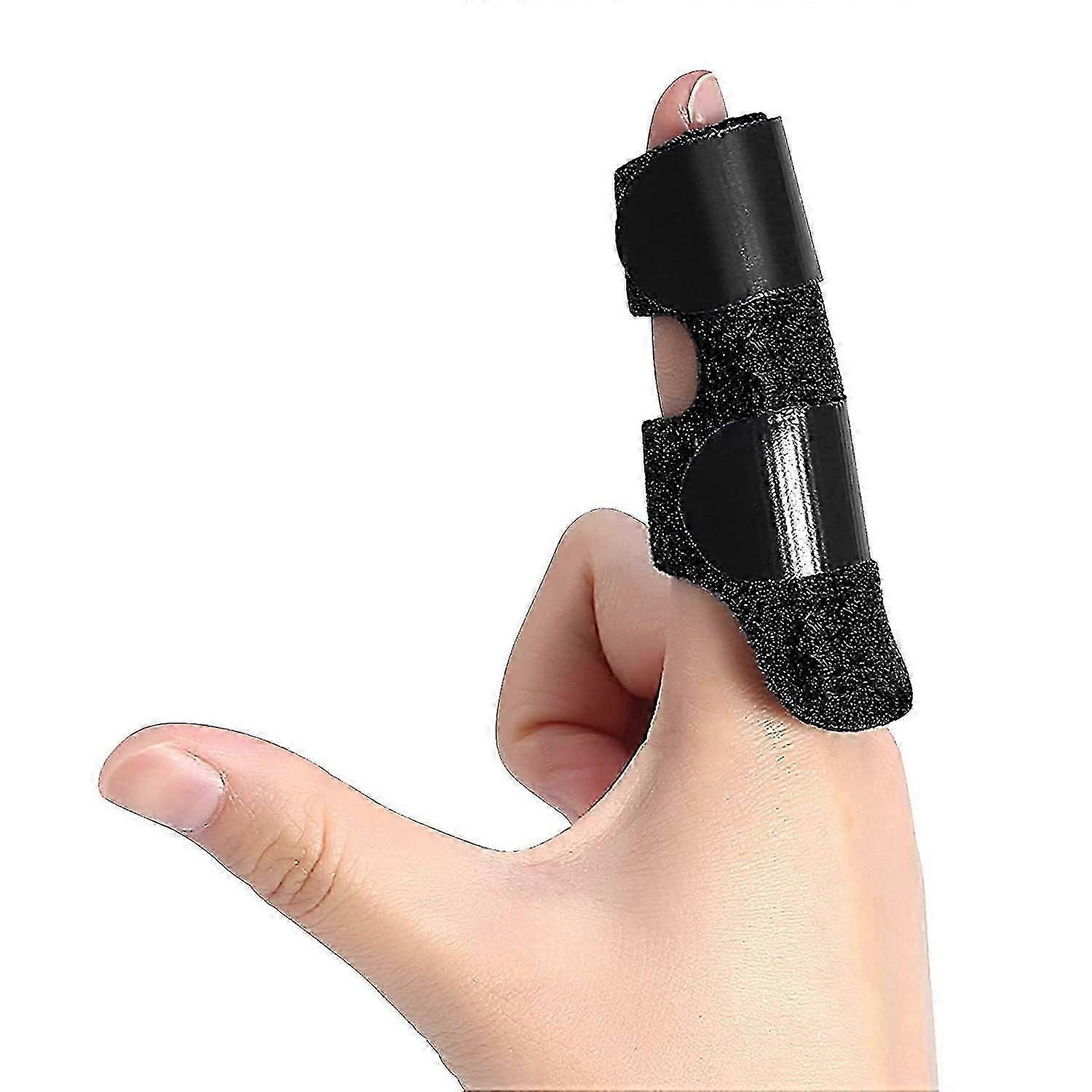 Trigger Finger Splint, Adjustable Mallet Finger Splint With Aluminum Support, Index Middle Finger Pinky Finger Splints For Broken Finger Straightening