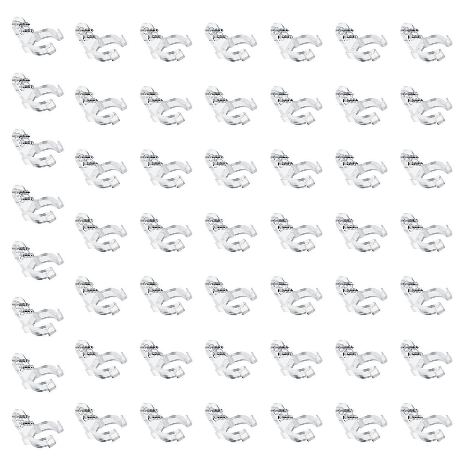 Modifiable Invisible Mounting Clamps For Flexible Radon Rope Radiances Inside Decoration Multicolor