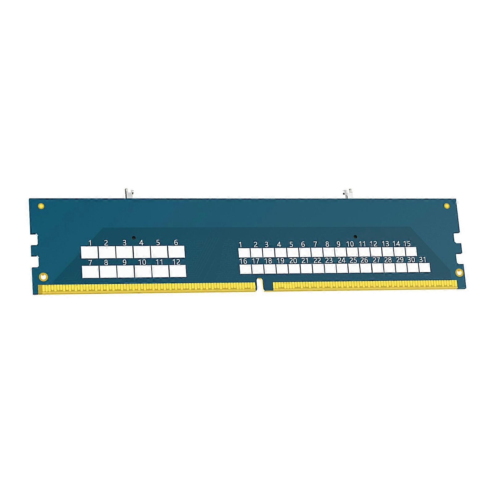 Laptop DDR5 to SO DDR5 DIMM Slot Adapter for Data Transfer and System Upgrades Multicolor