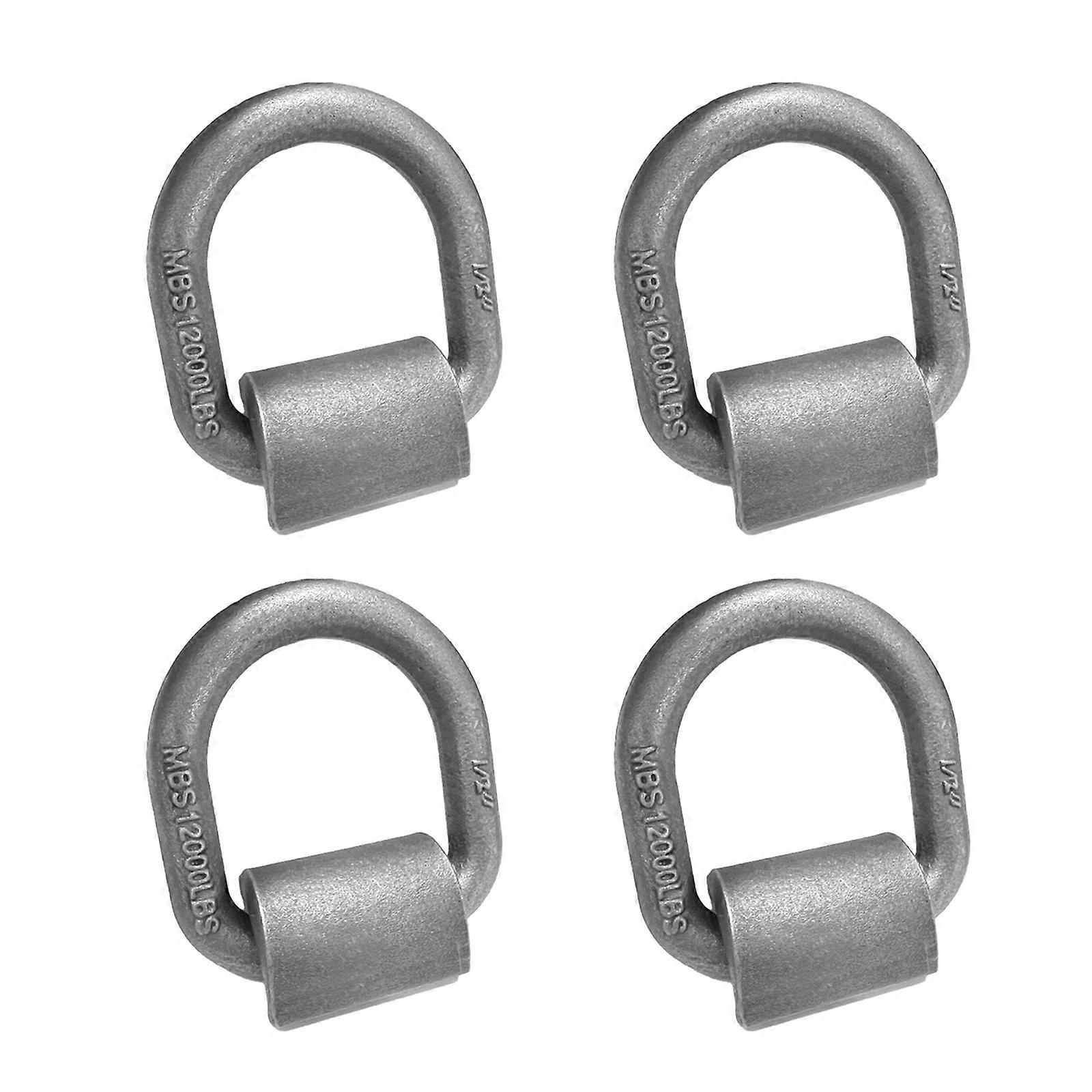 Tie Down Lashing Rings Tie Down D Ring Load Anchors Lashing Ring Anchors Trailer with 12000Lbs Capacity Multicolor