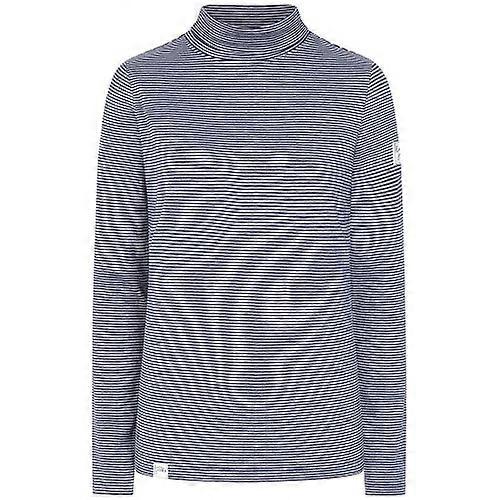 Lazy Jacks Womens/Ladies Striped Lightweight Roll Neck Top