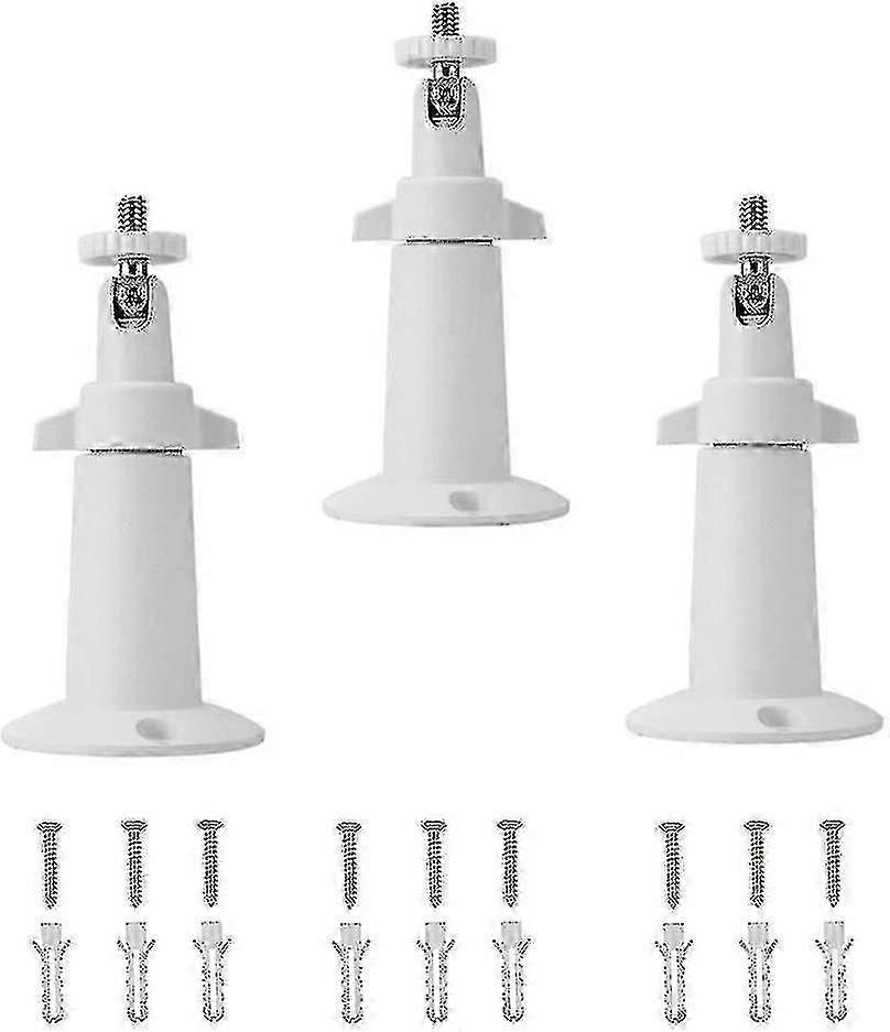 3x حامل حائط معدني خارجي ل Arlo Pro 2 ، Arlo Pro ، Arlo ، كاميرا مراقبة Arlo Go ، حامل سقف قابل للتعديل 360