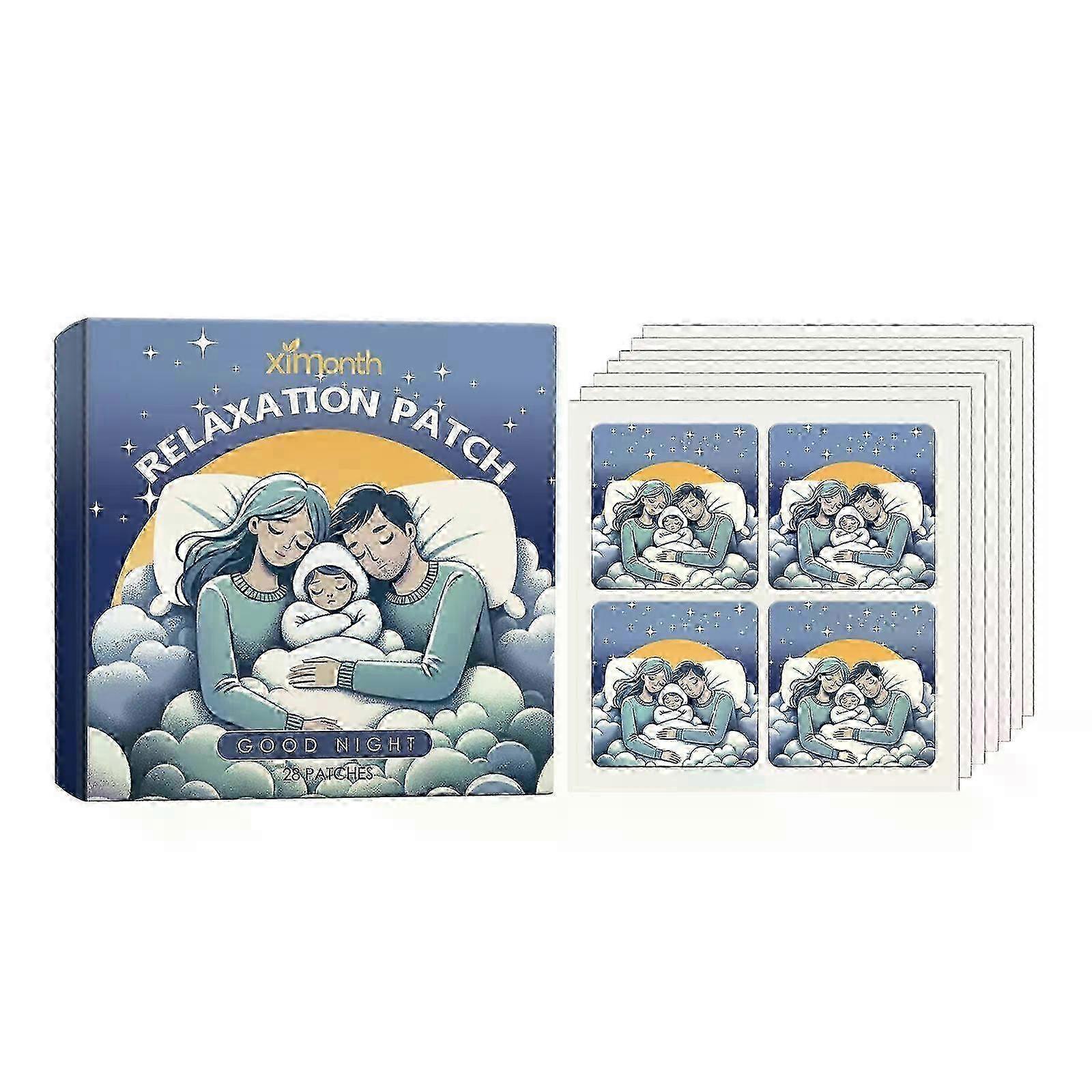 Sleep Patches, 28 Pcs Upgraded Deep Sleep Patches for Adults, All Natural Deep Patch, Quick Acting Ingredients, for Men and Women, Easy to Use That La