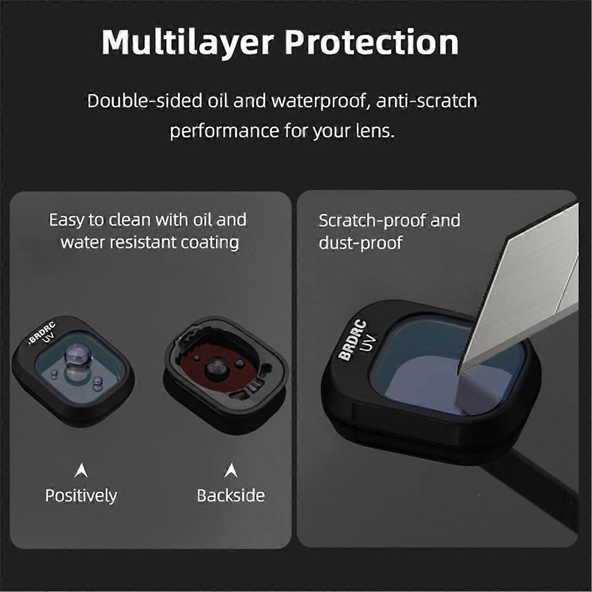 Lens Filters for Mini 4 Pro Neutral Density Filter Set Drone Photography Accessory