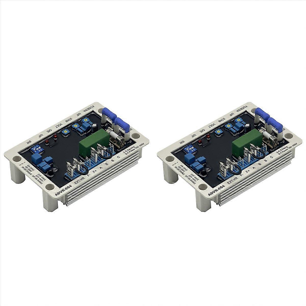 2X ADVR054 Advr-054 Voltage Regulator AVR Generator Universal Automatic Voltage Regulator
