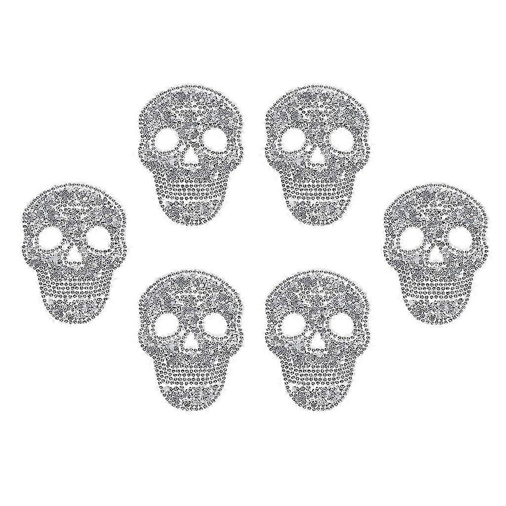 DIY Skull Head Patches for Punk Style Customization
