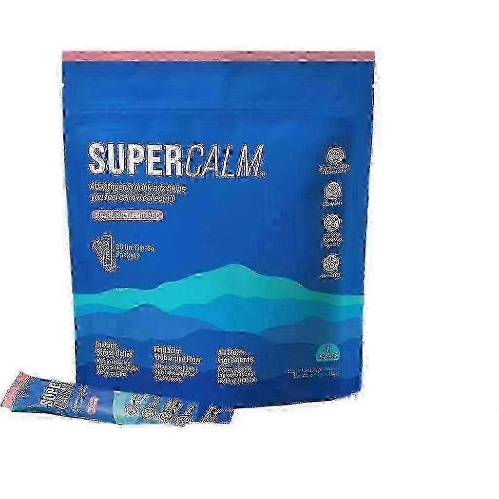 Raspberry Supercalm 20-Count Detox Health Tea BagsNew Arrival
