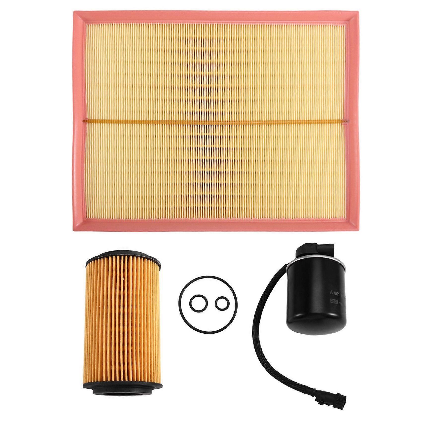 3PCS Filter Air Filter Oil Filter A6510902952