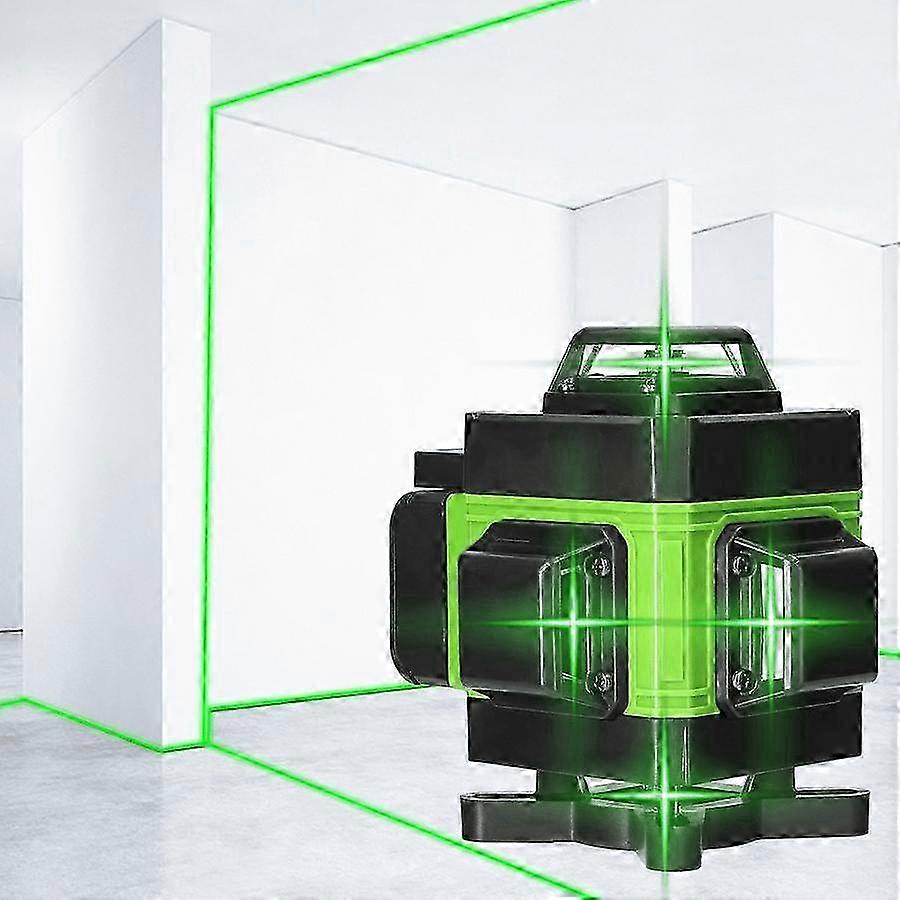 4x360 Green Laser Level 16 Lines Professional Alignment Tool