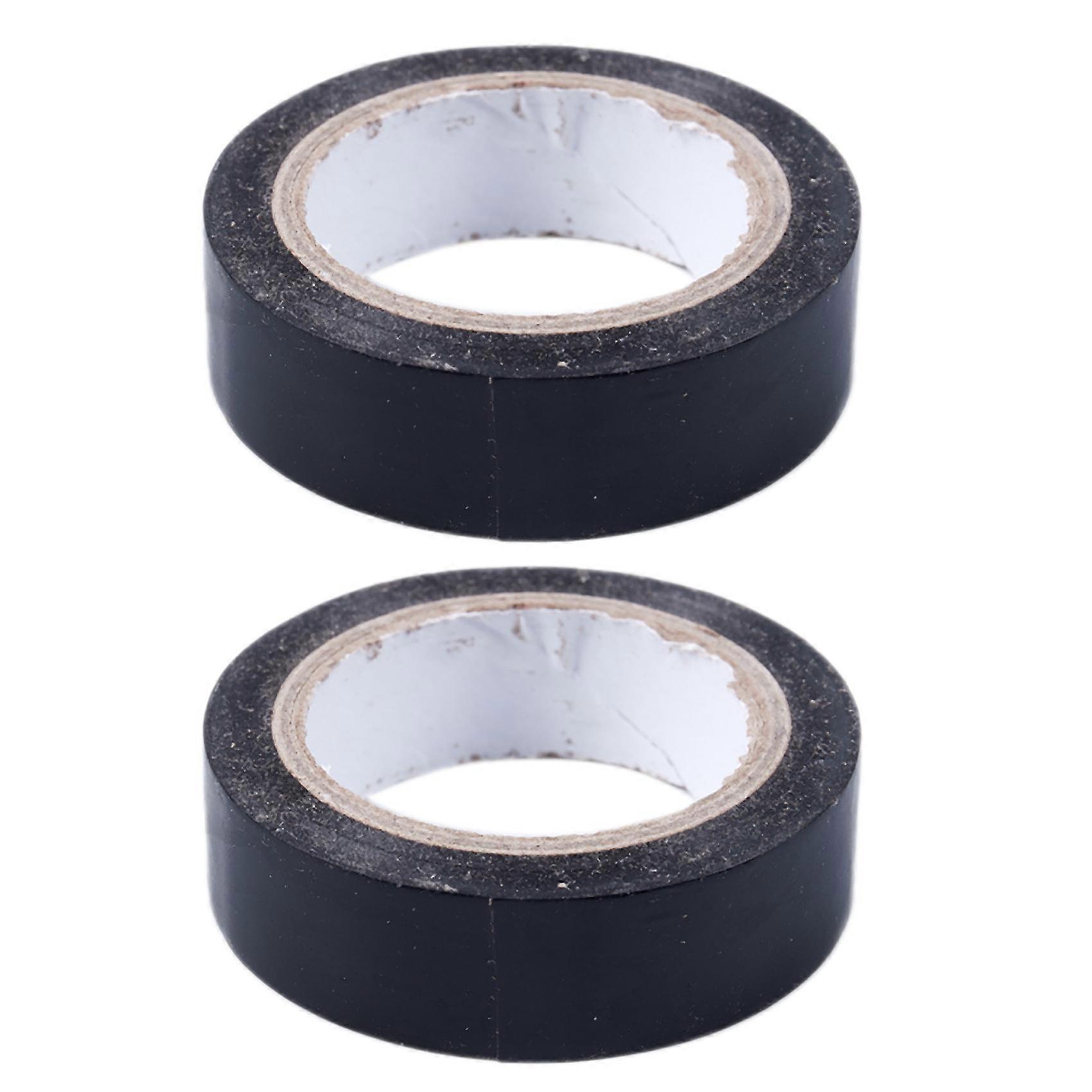 2X 19mm x 10M Duct Waterproof Tape, Black