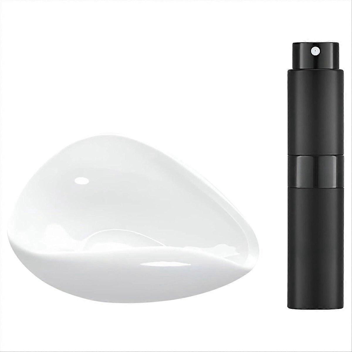 Coffee Bean Ceramic Measuring Cup, Measuring Spoon