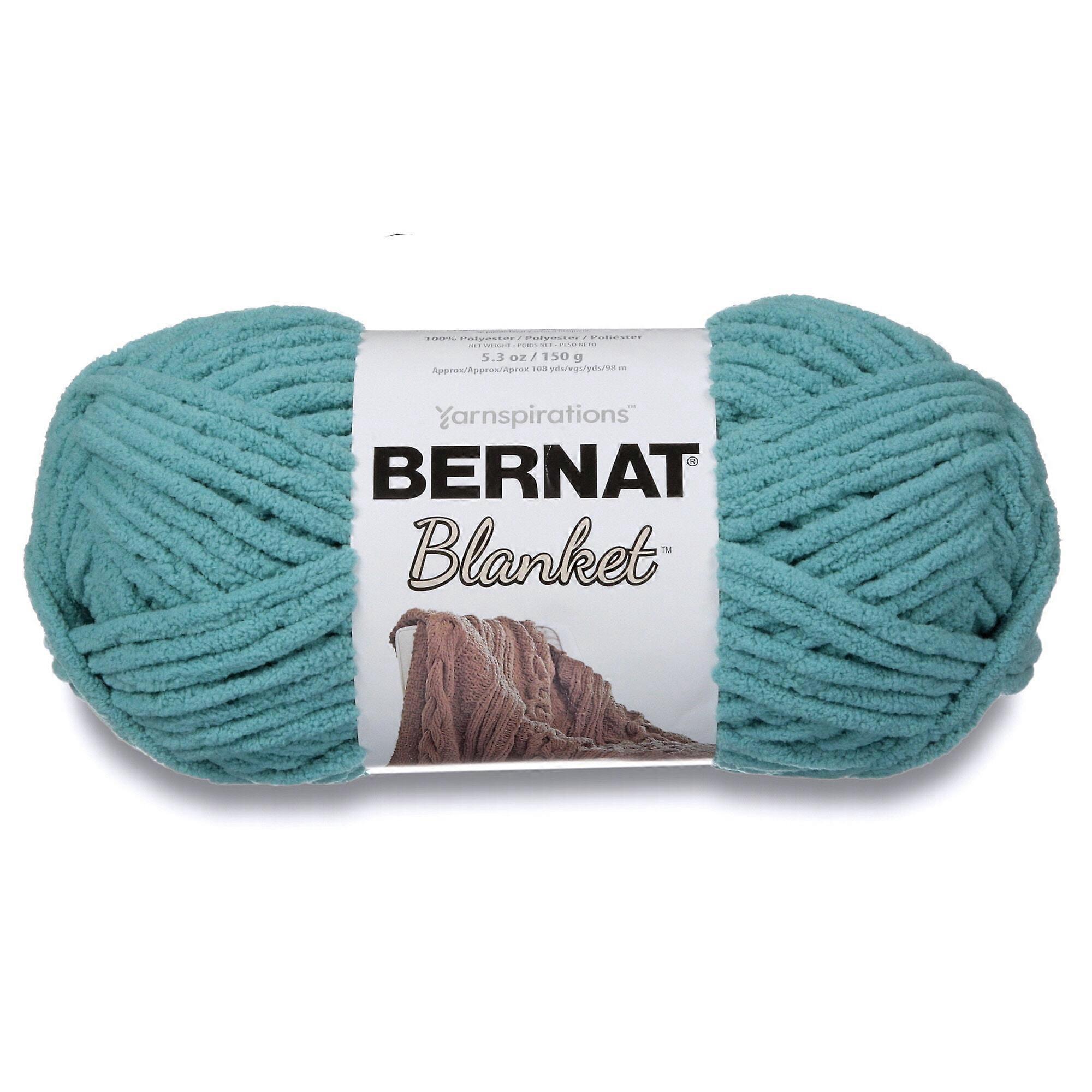 Bernat Blanket Garn, Hellblaugrün, 150 g, Super Bulky, Polyester