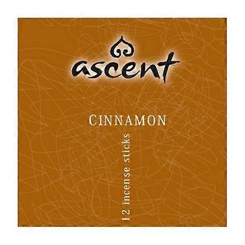 Ascent Incense Sticks Cinnamon, 12 Count