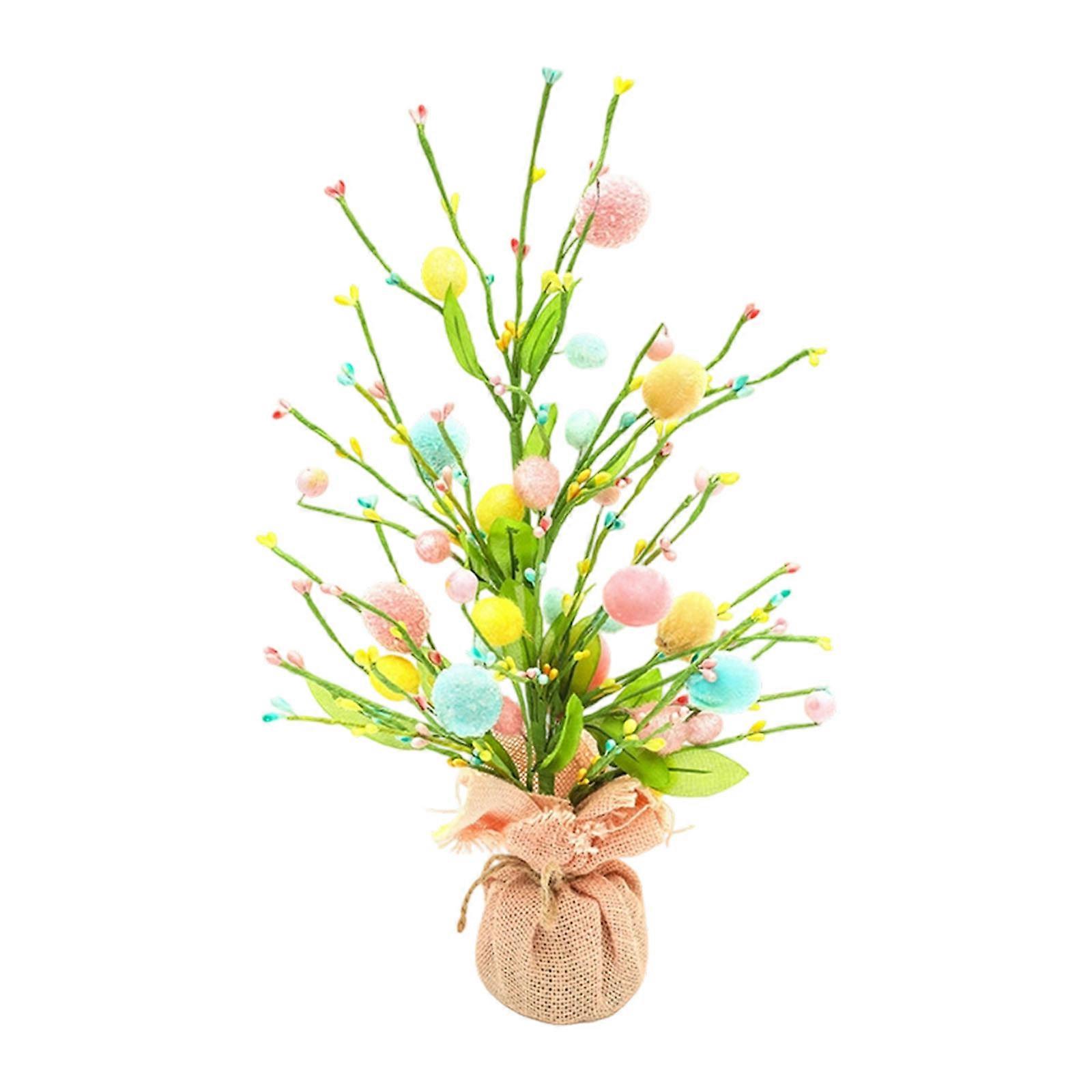 Simulated Foam Berries Easter Eggs Artificial Berries Fruit Branch for Holiday Party Decoration Vase Flower Arrangements Multicolor