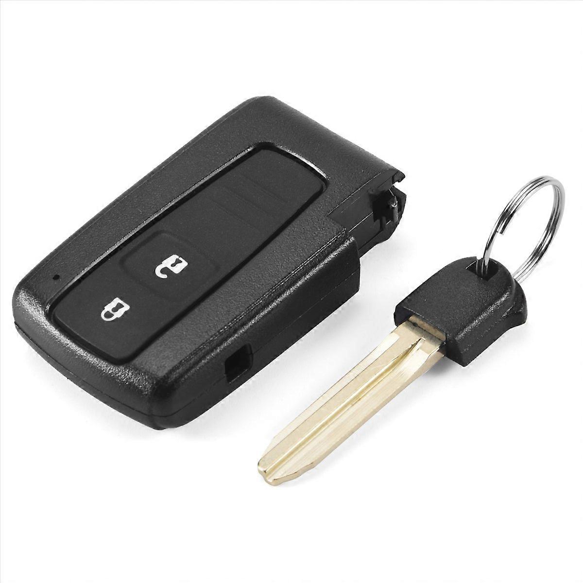 2 BUTTON SMART REMOTE KEY CASE & BLADE For VERSO PRIUS