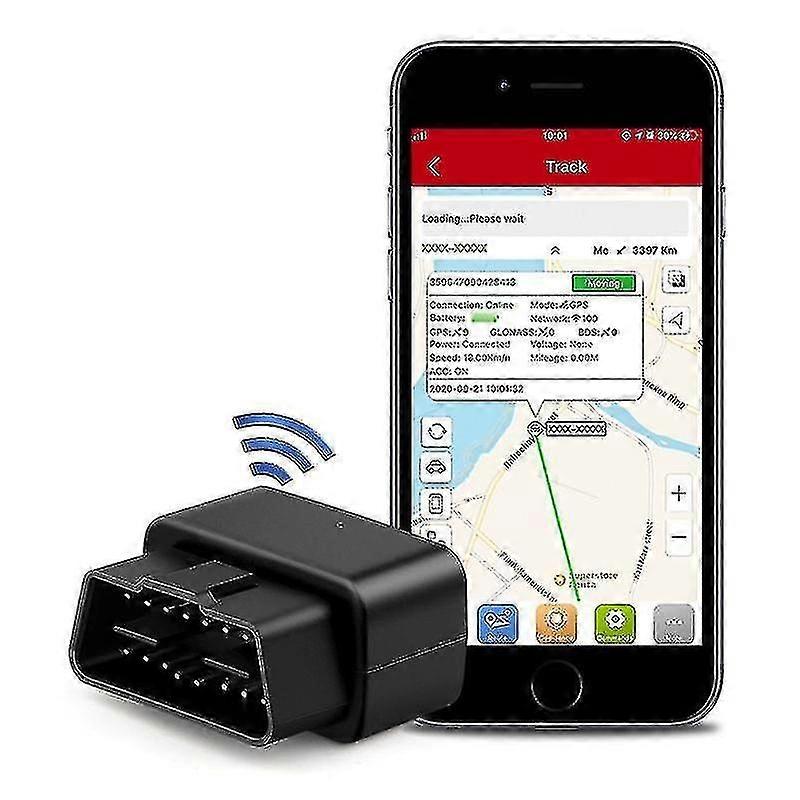 Obd Gps Tracker Araç Tracker Gerçek Zamanlı İzleme Monitörü Geofence