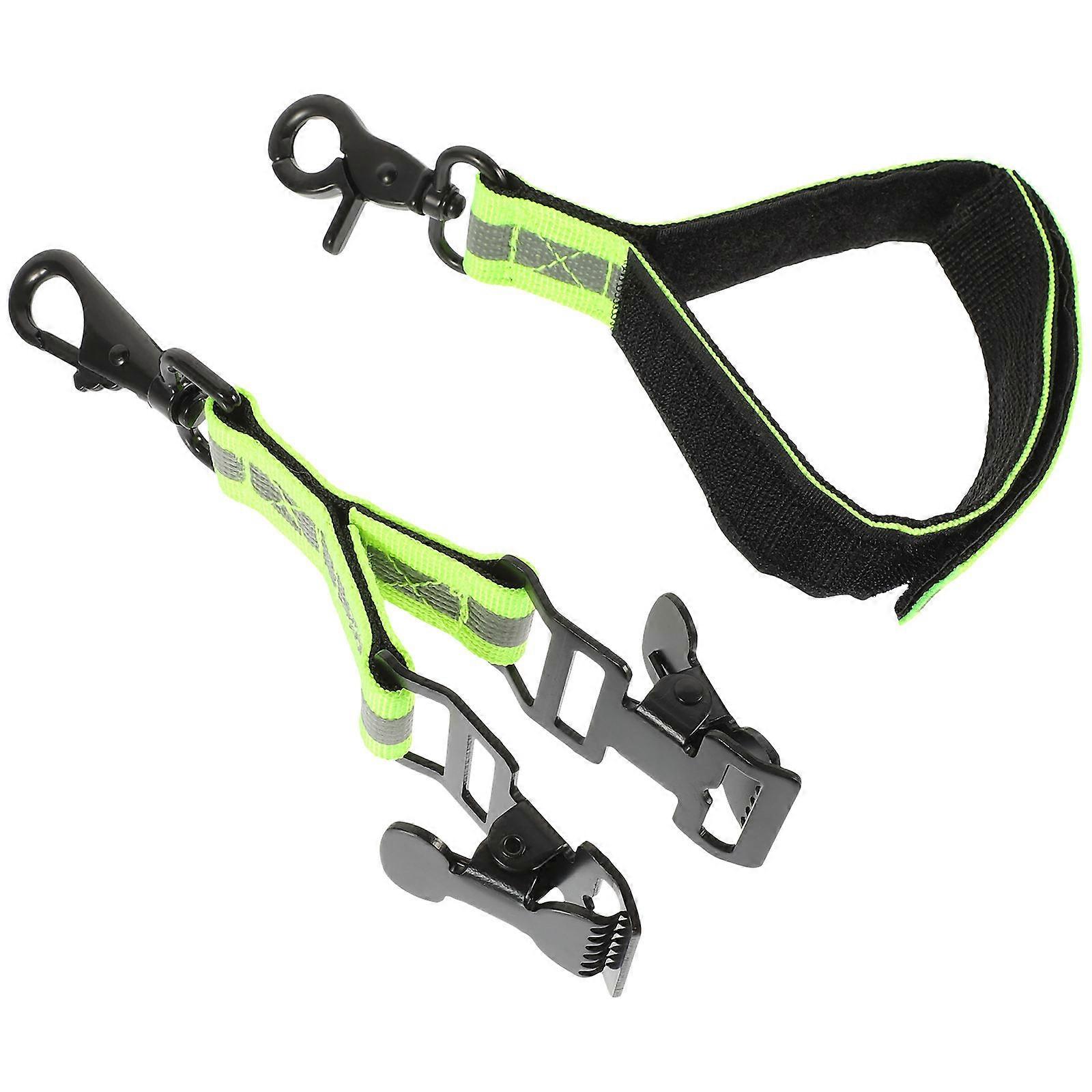 Firefighter Safety Glove Straps Adjustable Reflective Glove Straps 8Pcs