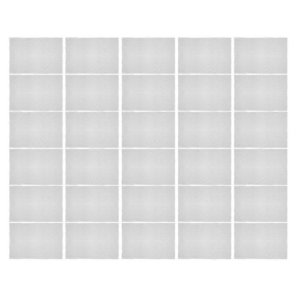 Planter Grid Mat Rectangular Soil Leakage Prevention For Outdoor Gardening Durable Plastic 30Pcs