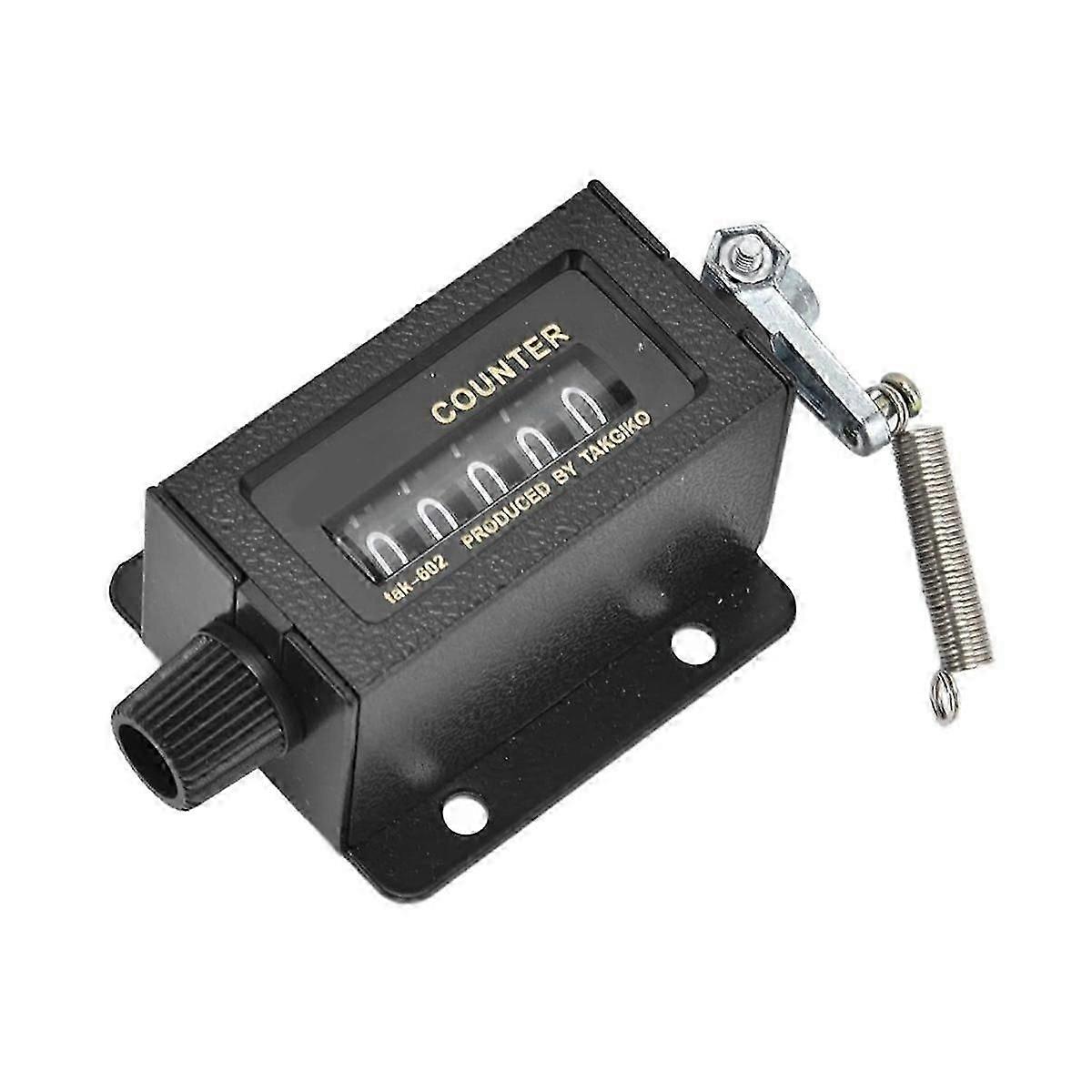 Hand Counter, 5 Digit Number Count Clicker, Handheld Mechanical Click Counter for Accumulate and Re-JJ